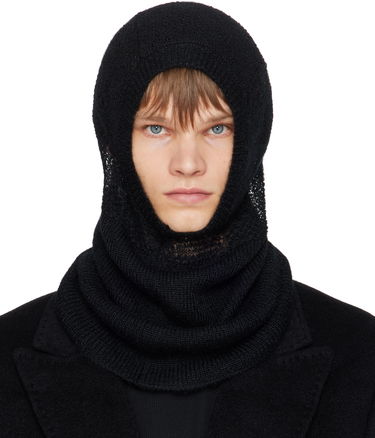 Hattu Ann Demeulemeester Ann Demeulemeester Knit Balaclava Musta | B0013191-KN070-099, 0