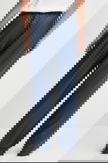 Housut Rains Rains x Umbro Wide High Waist Pants Tummansininen | 20810.142, 2