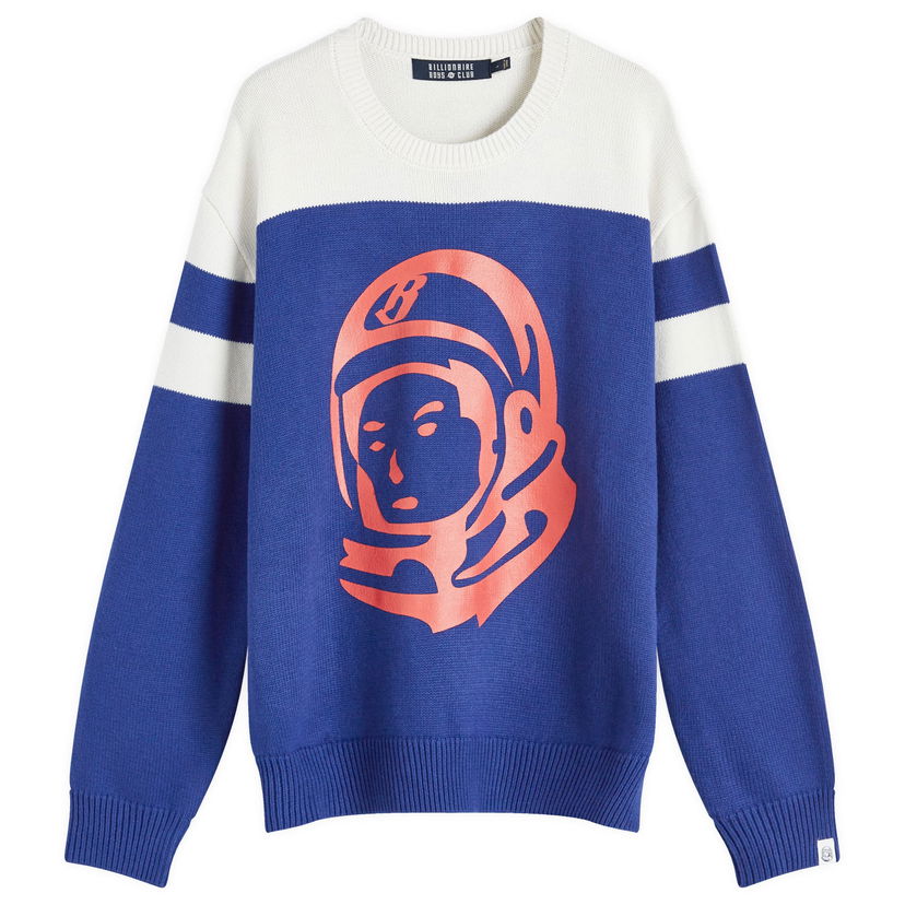 Villapaita BILLIONAIRE BOYS CLUB Men's Astro Crew Knit, Large Sininen | B24325-BLU