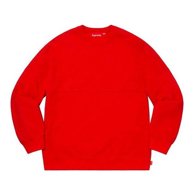Villapaita Supreme Crewneck Punainen | SUP-SS20-500