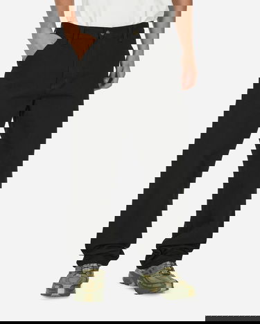 Housut ja farkut Carhartt WIP Single Knee Black Burgundia | I031497_89_02, 0