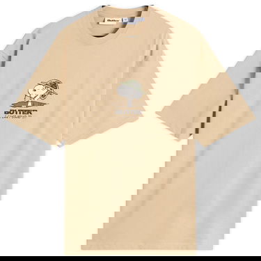 T-paita Butter Goods Peanuts Can't Stand It Graphic T-Shirt Beige | BGBP240101-WSA, 0