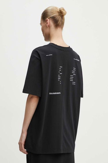 T-paita HELIOT EMIL Abstract Portrait Print T-Shirt Musta | HE.M.09.041.C07, 5