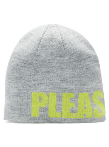 Pipo Pleasures Ollie Skully Beanie Harmaa | P23W067 GREY