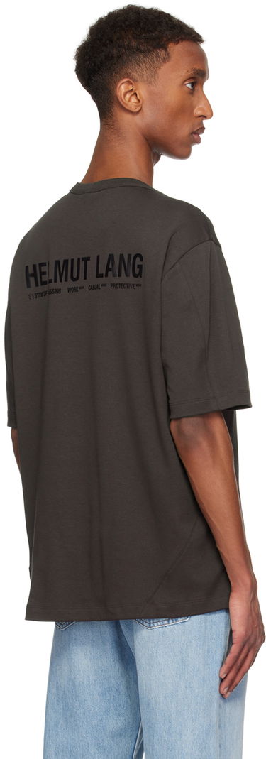 T-paita Helmut Lang Helmut Lang Apex T-Shirt Musta | O06HM503, 2