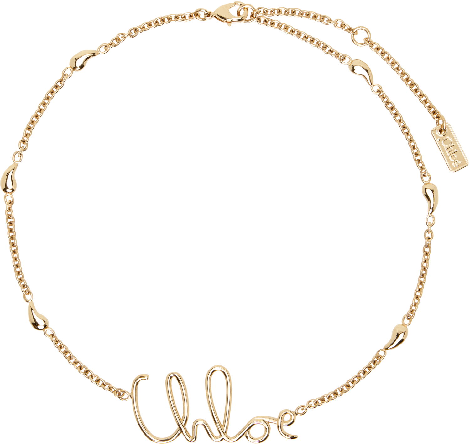 Kaulakoru CHLOÉ Chloé Gold 'The Chloé Iconic' Necklace Keltainen | CHC24AFO64CB7, 1