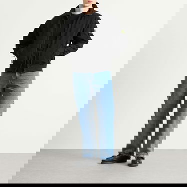 Takki Stone Island Old Effect Harrington Jacket, Size Large Musta | K2S156100056-V0129, 4