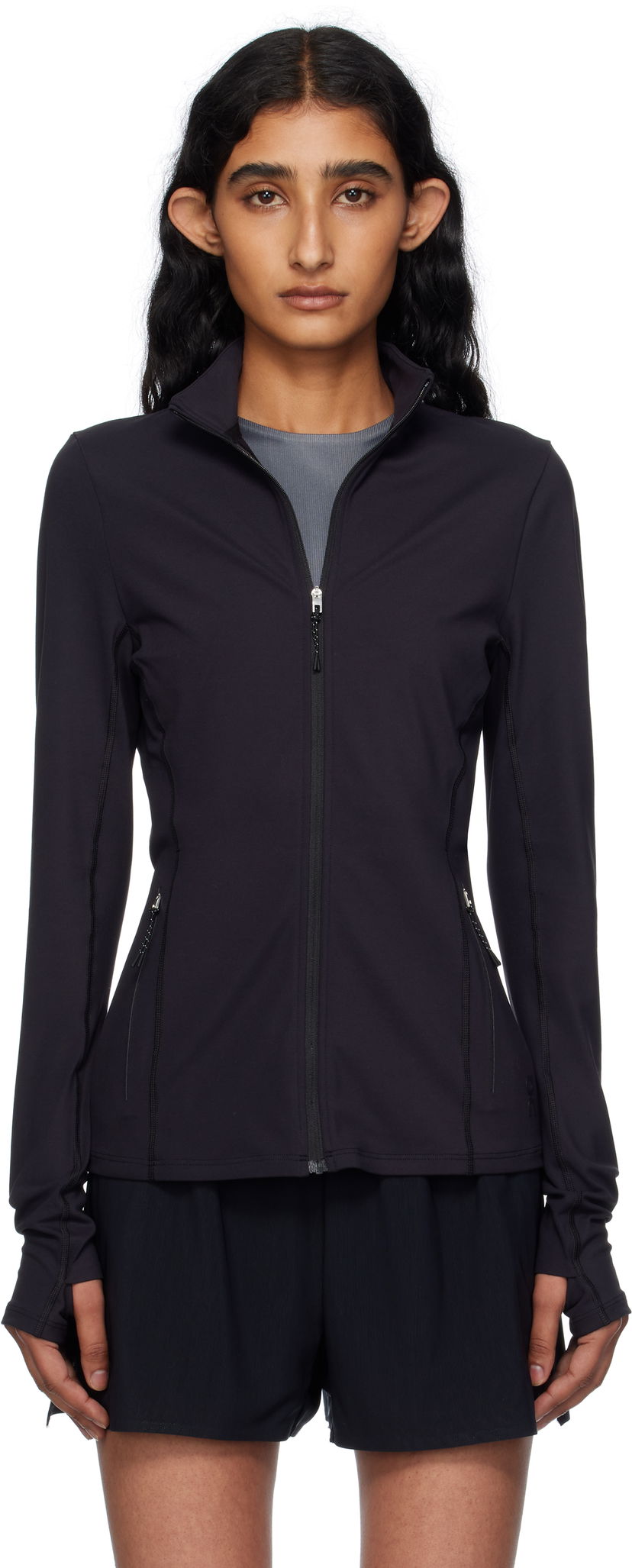 Takki On Running Zendaya Edition Fitted Jacket Musta | 1WF31120553