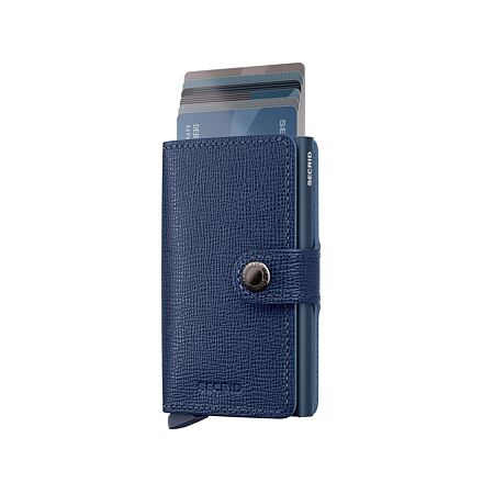 Lompakko Secrid Miniwallet - Crisple - Navy Tummansininen | MC-Navy
