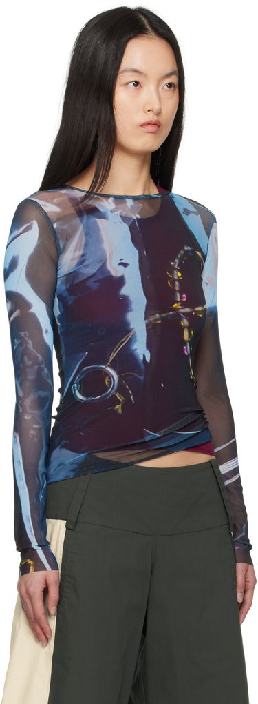 T-paita Serapis Serapis Shining Gem Mesh T-Shirt Monivärinen | SS25_ TT_1T, 1