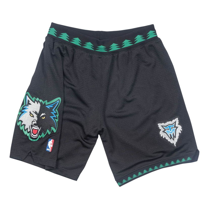 Shortsit Mitchell & Ness Mitchell & Ness Minnesota Timberwolves Shorts Musta | ASHRGS18125-MTIBLCK03