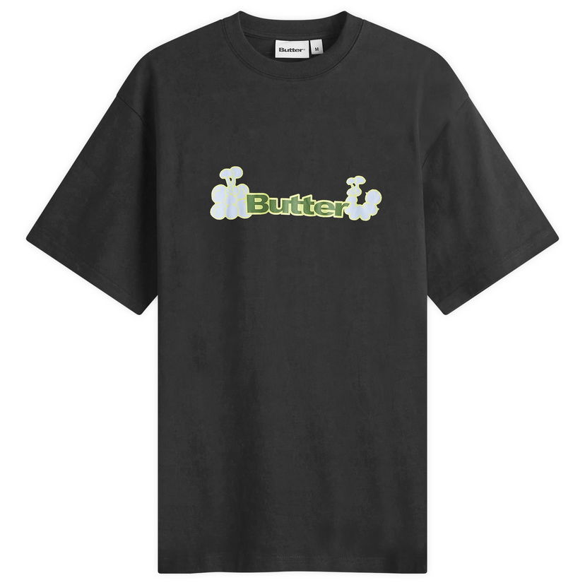 T-paita Butter Goods Bugs Logo T-Shirt Musta | BG243101-BLK