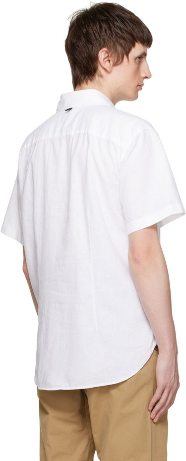 Paita rag & bone Rag & Bone Arrow Short Sleeve Shirt Valkoinen | MBW23PA412CHML, 2