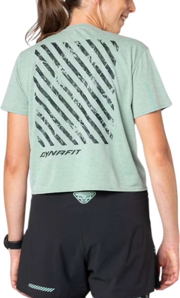 Crop top Dynafit Trail Running T-Shirt Vihreä | 08-0000071915-5421, 1