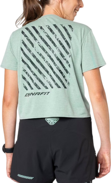 Crop top Dynafit Trail Running T-Shirt Vihreä | 08-0000071915-5421, 1