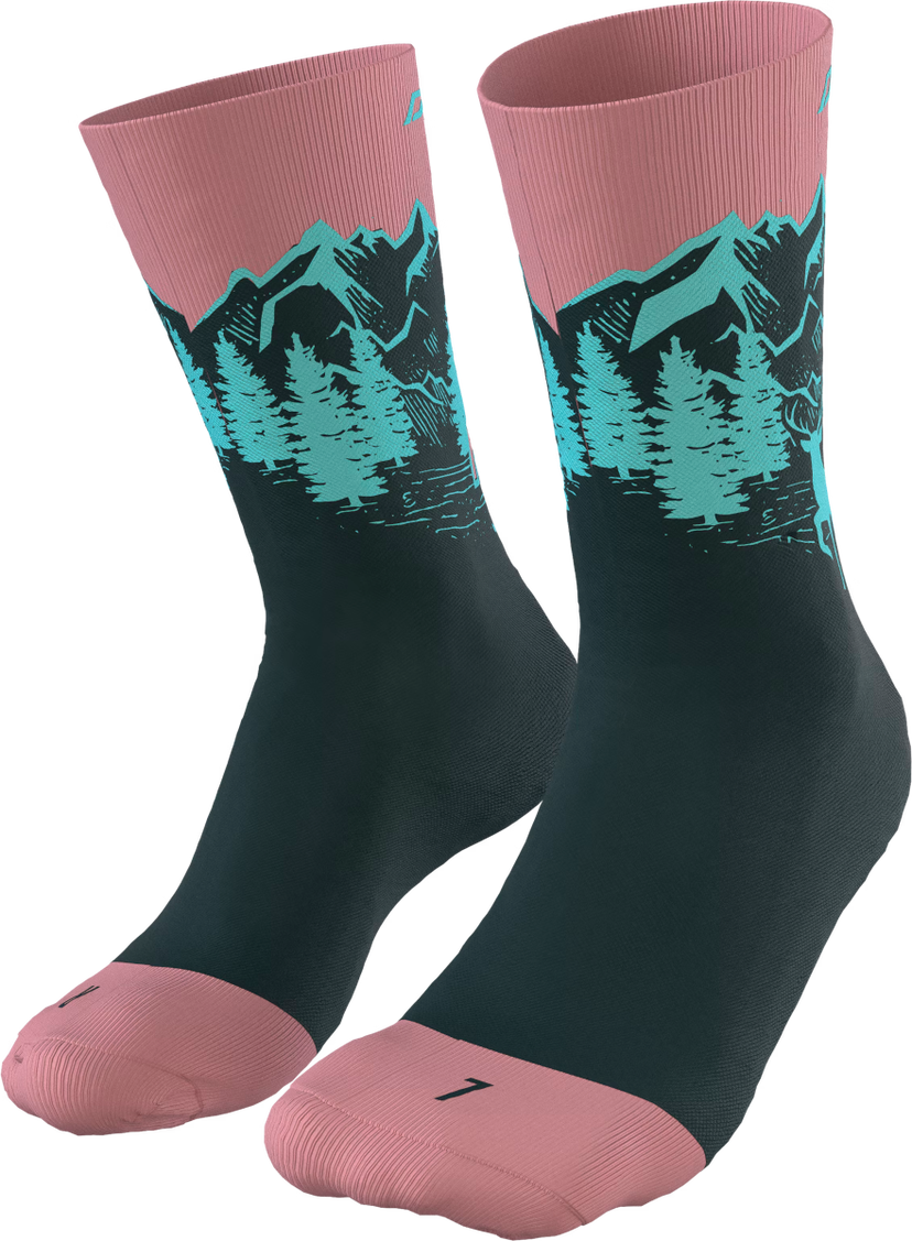 Sukat Dynafit Dynafit Stay Fast Socks Vaaleanpunainen | 08-0000071526-6241