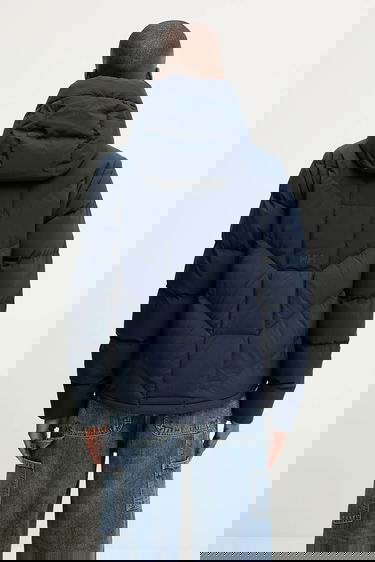 Puffer takki Helly Hansen VILLAGE MODULAR DOWN JACKET Tummansininen | 54492, 2