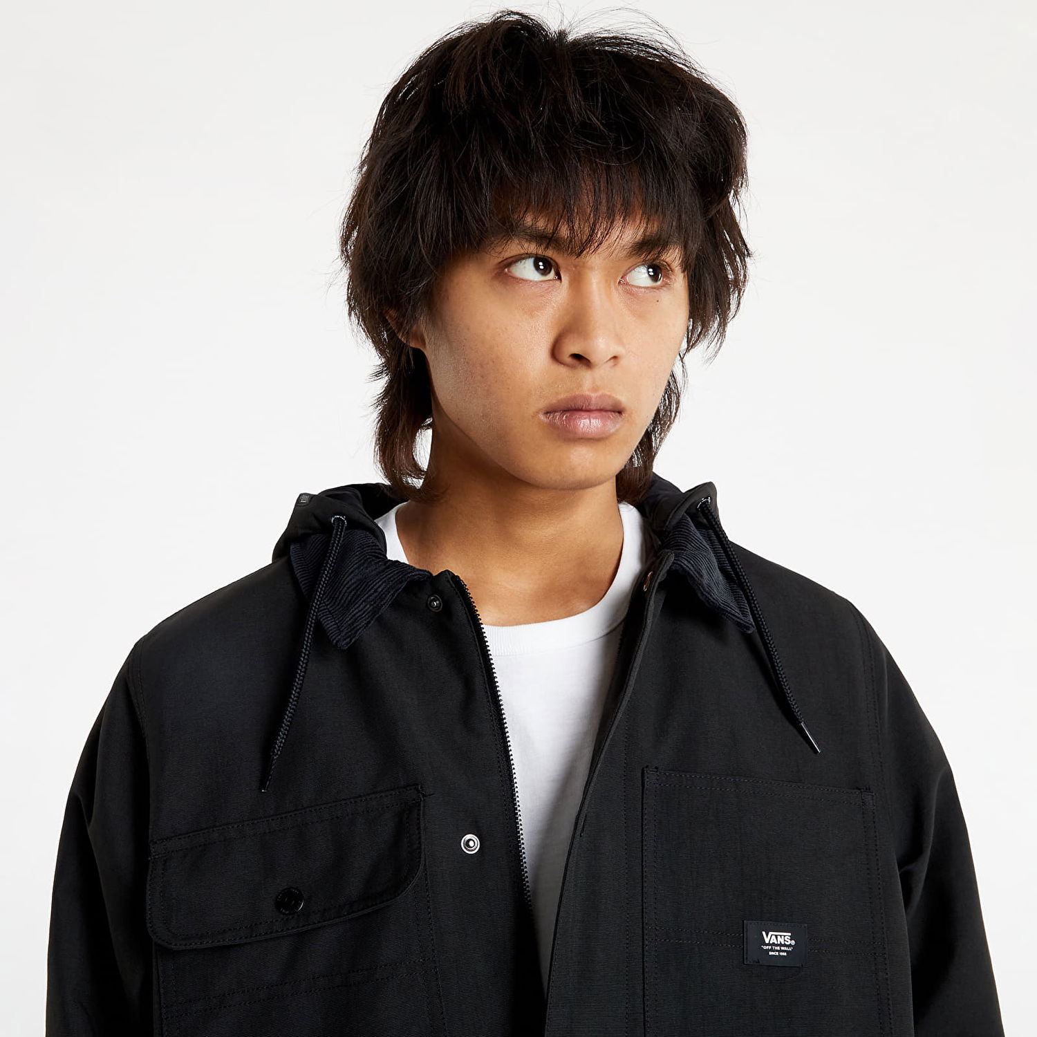 Takit Vans Drill Chore Coat Long Mte-1 Musta | VN0A5FP9BLK1, 1