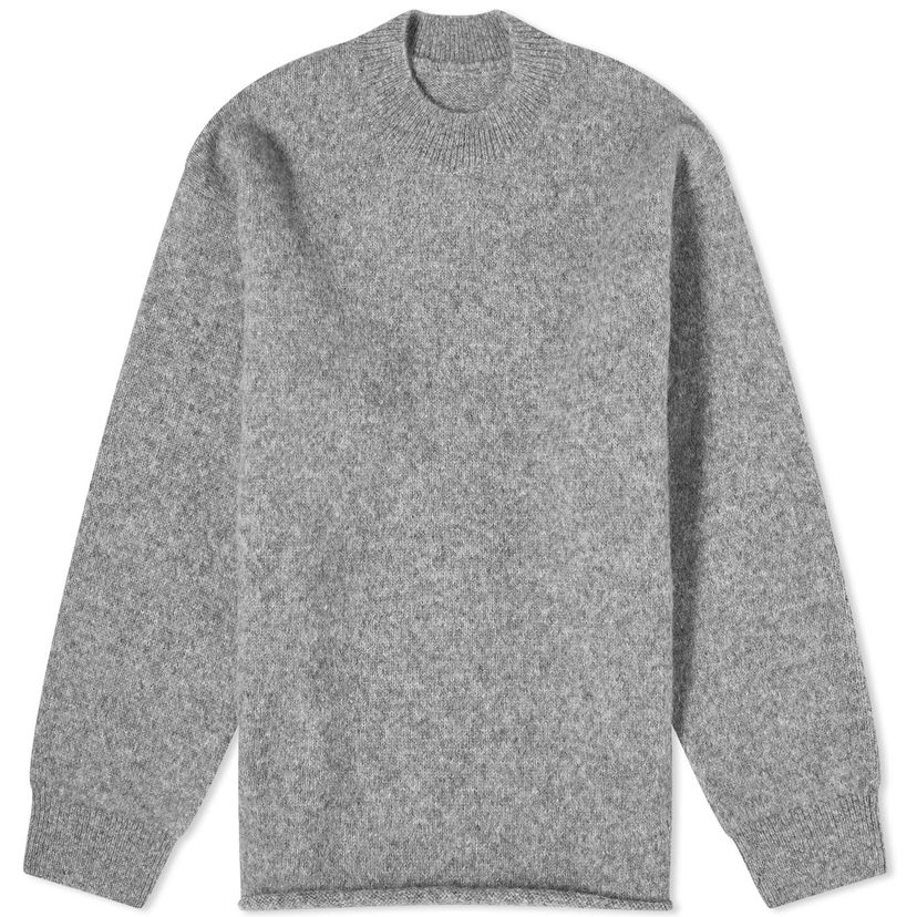 Villapaita Jacquemus Back Logo Knit Jumper Harmaa | 24E245KN295-2329-950