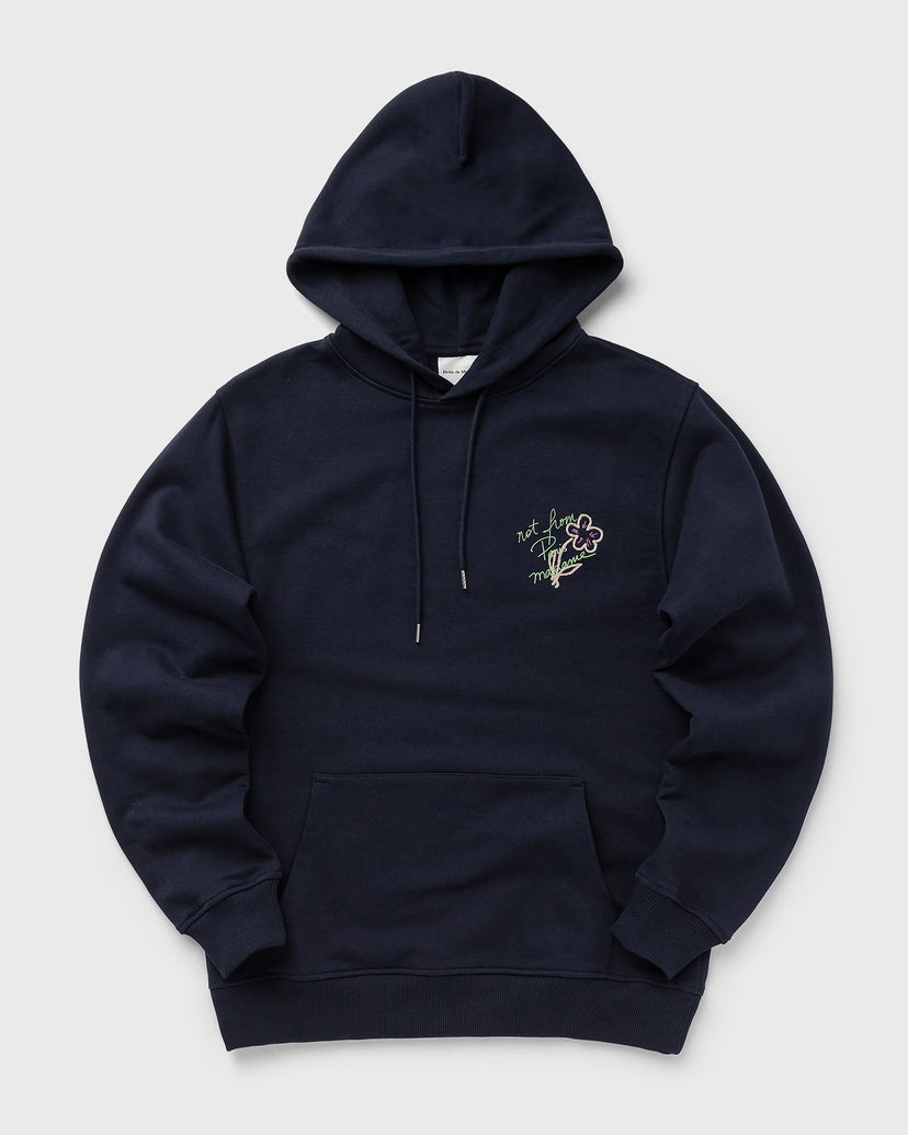 Huppari Drôle de Monsieur Drôle de Monsieur Slogan Esquisse Hoodie XXL Tummansininen | G-HO150-CO127-NY