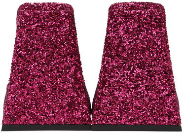 Kengänhoito The Attico Attico Devon Glitter Mules Vaaleanpunainen | 227WS000 G001, 1