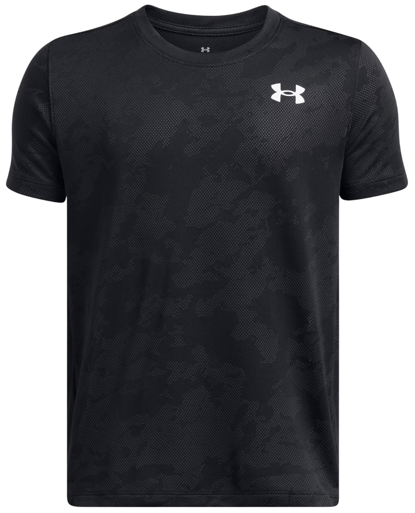 T-paita Under Armour T-Shirt Tech Vent Jacquard Short Sleeve Musta | 1390019-001