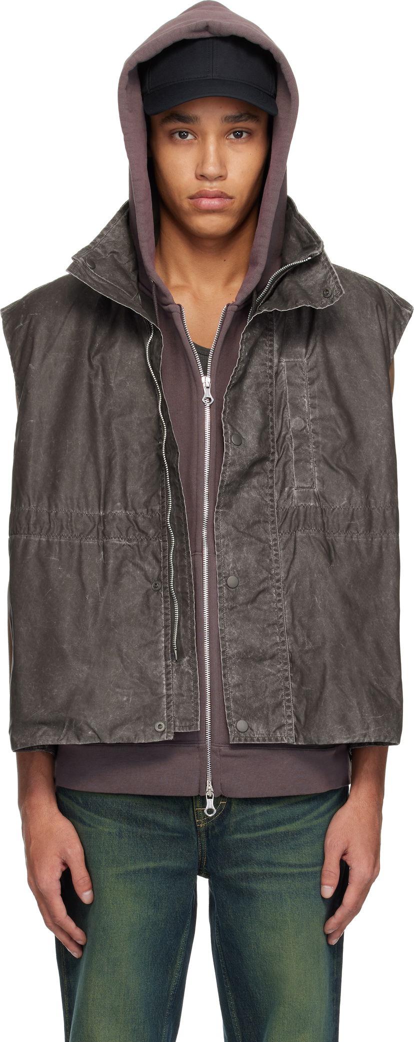 Liivi OUR LEGACY Our Legacy Firm Vest Harmaa | M2251FAB