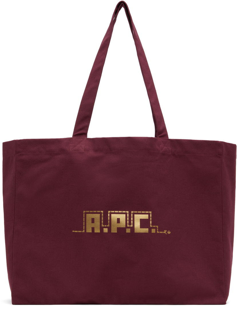 Kangaskassi A.P.C. Lunar New Year 2025 Diane Shopping Tote Bag Burgundia | COHHN-M61999