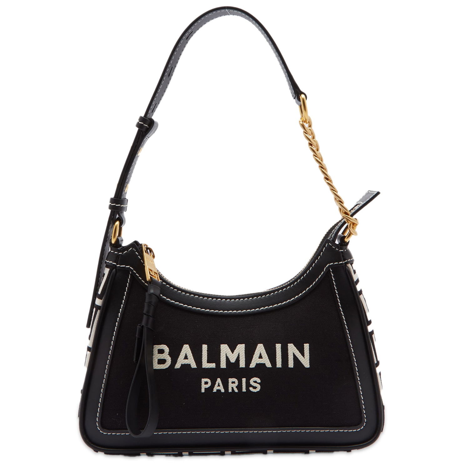 Olkalaukku Balmain Balmain B-Army Shoulder Bag Musta | BN1BT743TCMS-GFE, 0