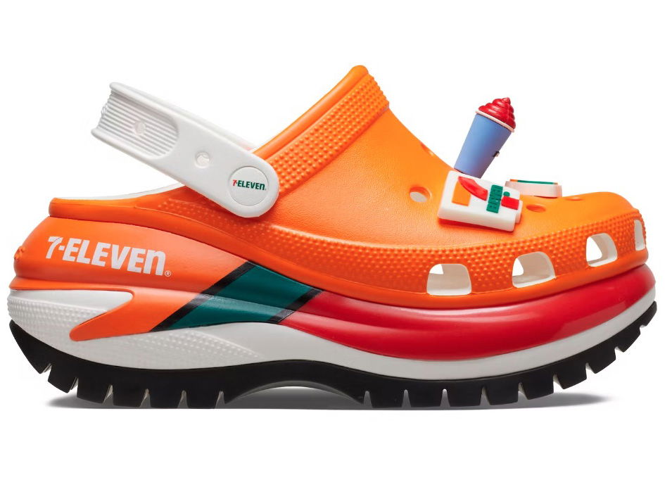 Tennarit ja kengät Crocs Mega Crush Clog 7-Eleven Oranssi | 208273-810, 0