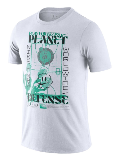 T-paita Nike NBA Boston Celtics Tee Valkoinen | DZ0043-100