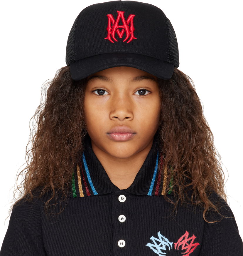 Korkki AMIRI Amiri MA Trucker Cap Musta | AKHATR1005