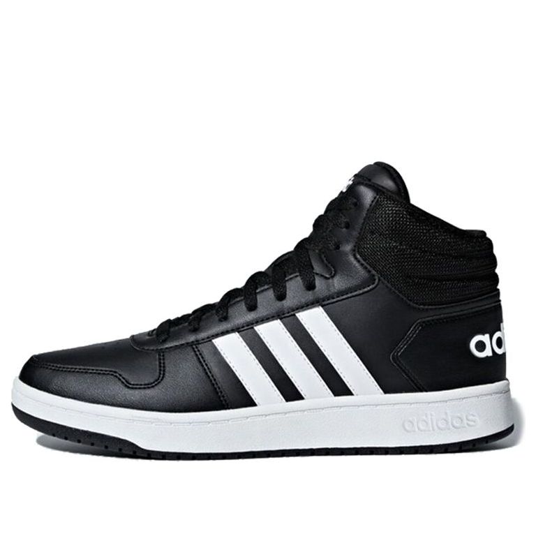 Tennarit ja kengät adidas Performance Hoops 2.0 Mid Musta | BB7207