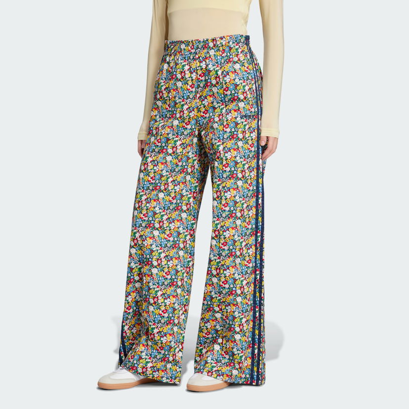 Housut adidas Originals Originals x Liberty London Wide Leg Pants Monivärinen | JC7787