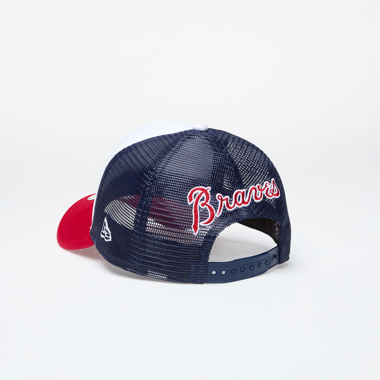 Korkki New Era Cap Atlanta Braves 9Forty Trucker Scarlet/ Navy Punainen | 60503530, 1