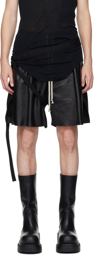 Vyöt Rick Owens Rick Owens Concordians Double Wrap Vicious Belt Musta | RL02E1477 WEB, 0