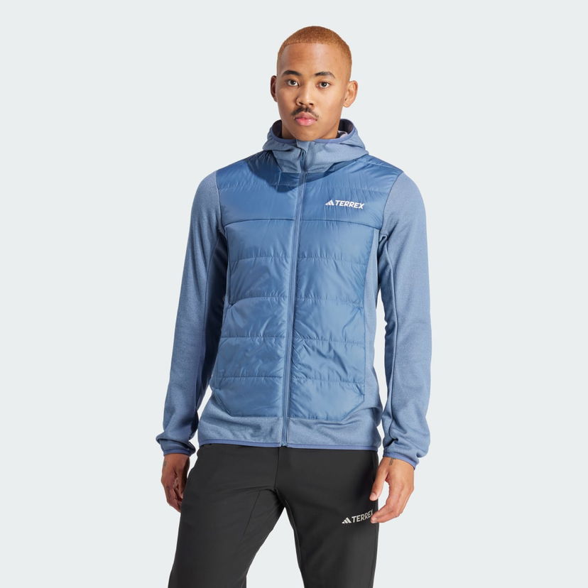 Takki adidas Performance Terrex Multi Hybrid Insulated Hooded Jacket Sininen | IS4203