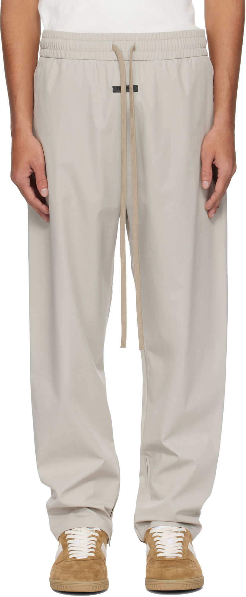 Verryttelyhousut Fear of God Fear of God Nylon Track Pants Harmaa | FGE240-404PON