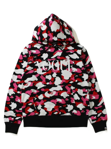 Huppari BAPE VOGUE x ABC Camo Pullover Hoodie Musta | 1H23-214-902