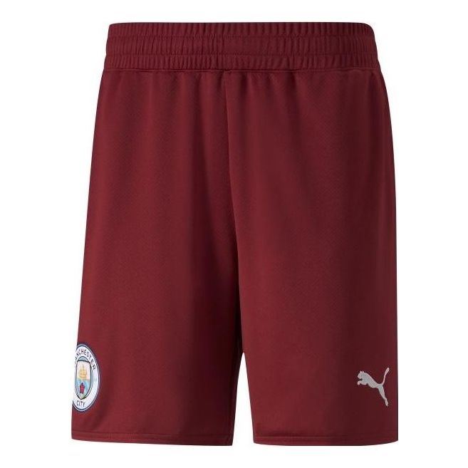 Shortsit Puma Manchester City Logo Shorts Punainen | 765752-05