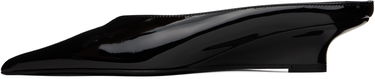 Tennarit ja kengät TOTEME Sharp Patent Wedge Mules by Musta | 251-WAS0179-LE0091, 2