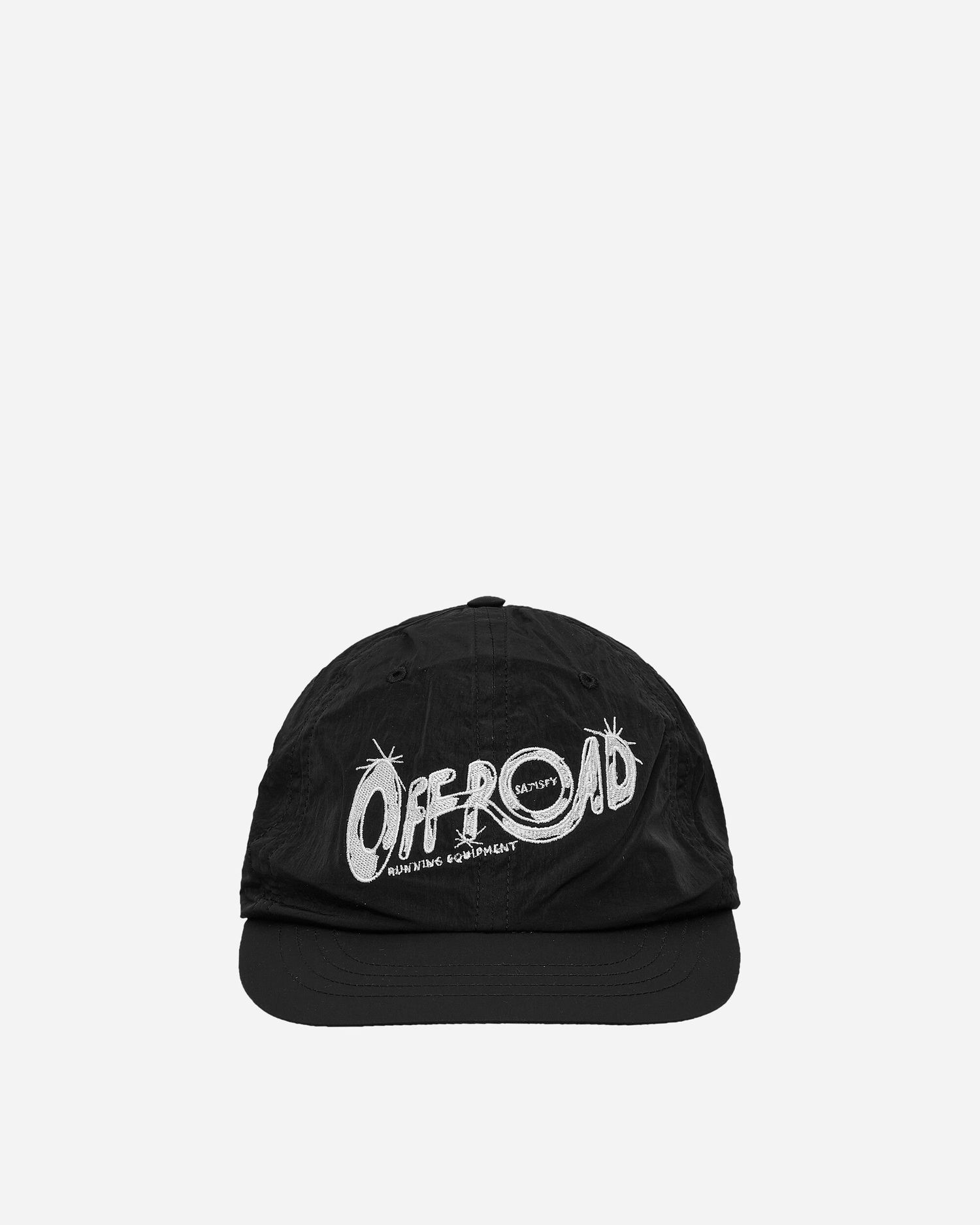 Korkki Satisfy FliteSilk Running Cap Musta | 31002 BK-OF, 0