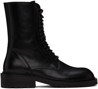 Vaatteet Ann Demeulemeester Ann Demeulemeester Danny Lace-Up Boots Musta | 2201-W-C01-380-099, 0