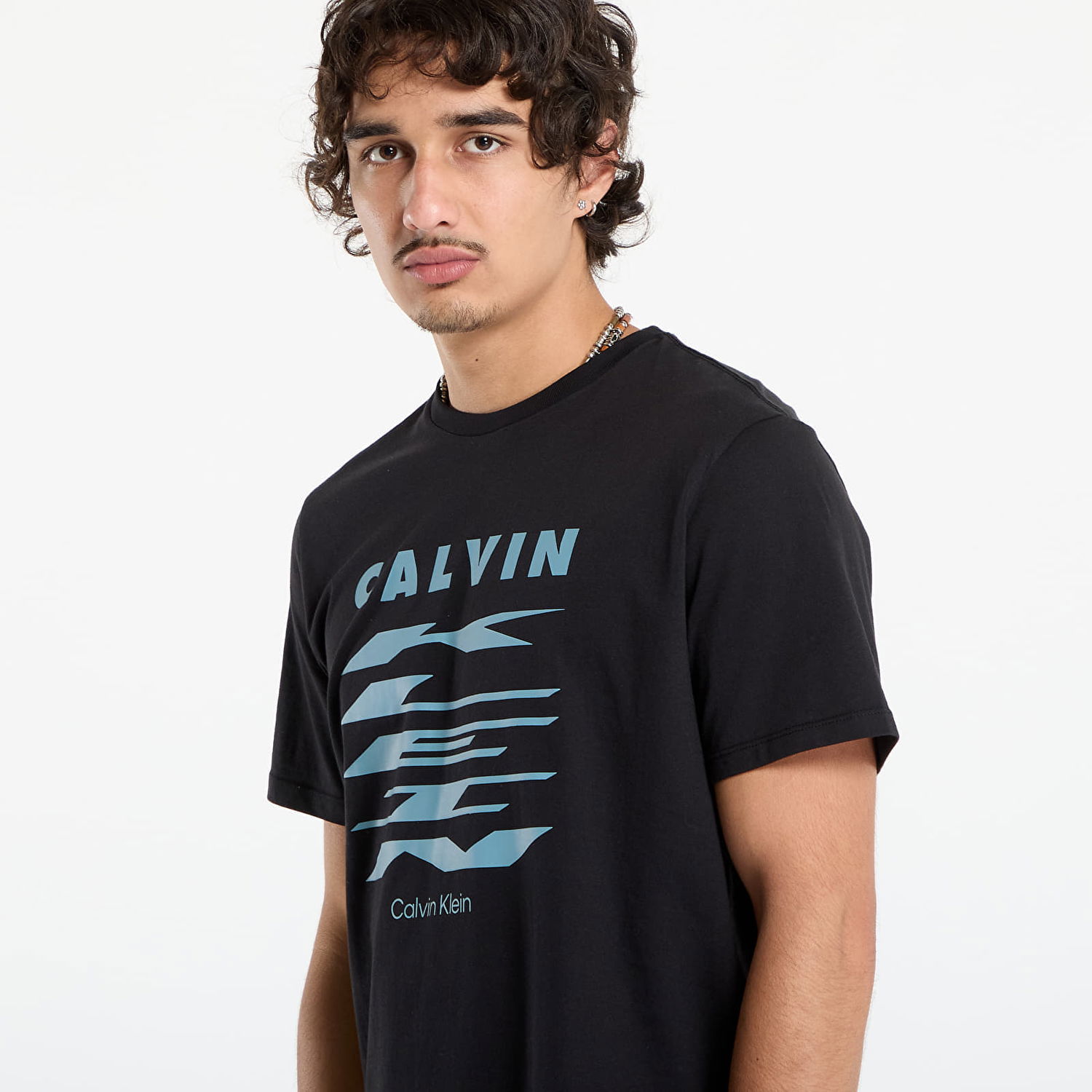 T-paita CALVIN KLEIN Calvin Klein Jeans Graphic Tee Musta | LV04RD815G UB1, 1