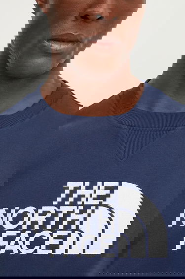 Huppari The North Face Printed Drew Peak Sweatshirt Tummansininen | NF0A89EK8K21, 4