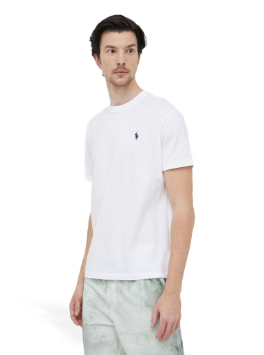 T-paita Polo by Ralph Lauren Classic Fit Cotton T-Shirt Valkoinen | 710707087