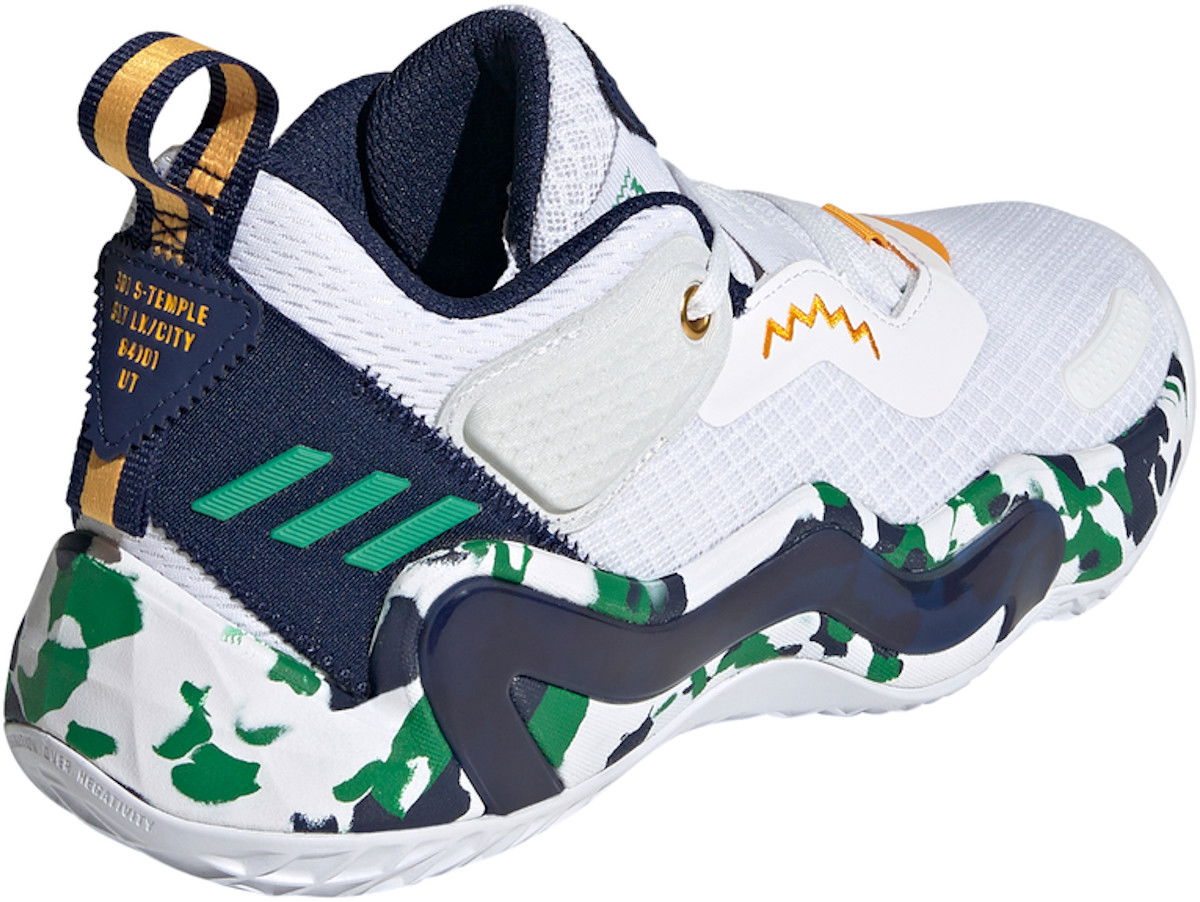 Tennarit ja kengät adidas Performance Donovan Mitchell D.O.N. Issue #3 Valkoinen | g58268, 1