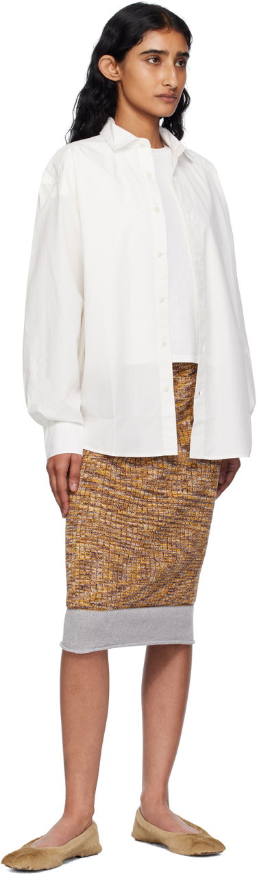 Paita Baserange Baserange Claude Button-Down Shirt Valkoinen | SHCL-PO-000, 3