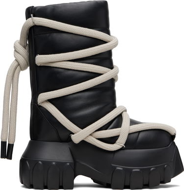Tennarit ja kengät Rick Owens Rick Owens Concordians Lunar Mega Tractor Boots Musta | RU02E1862 LLPPW3, 0