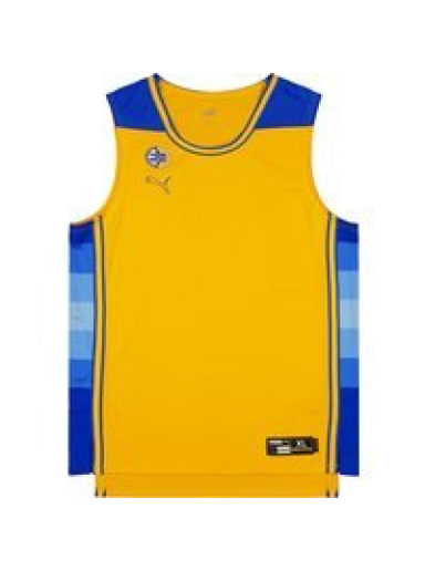 Jersey Puma Maccabi Tel Aviv Basketball Game Jersey Keltainen | 677962_02